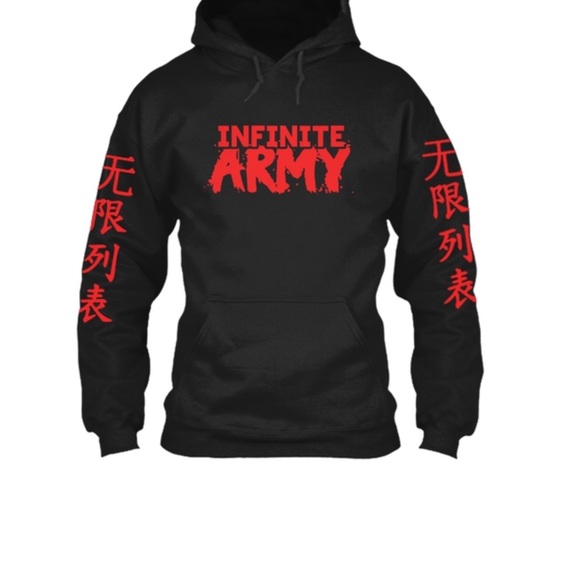 infinite army sweatshirt